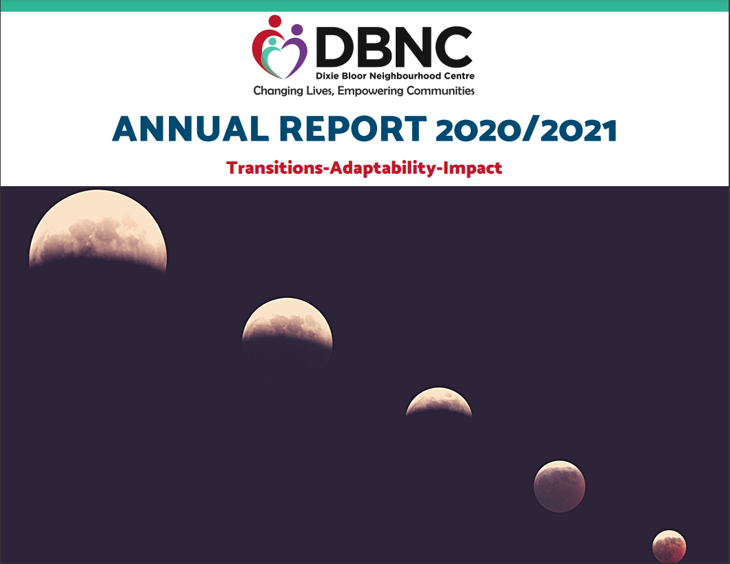 2021 DBNC Annual Report Cover